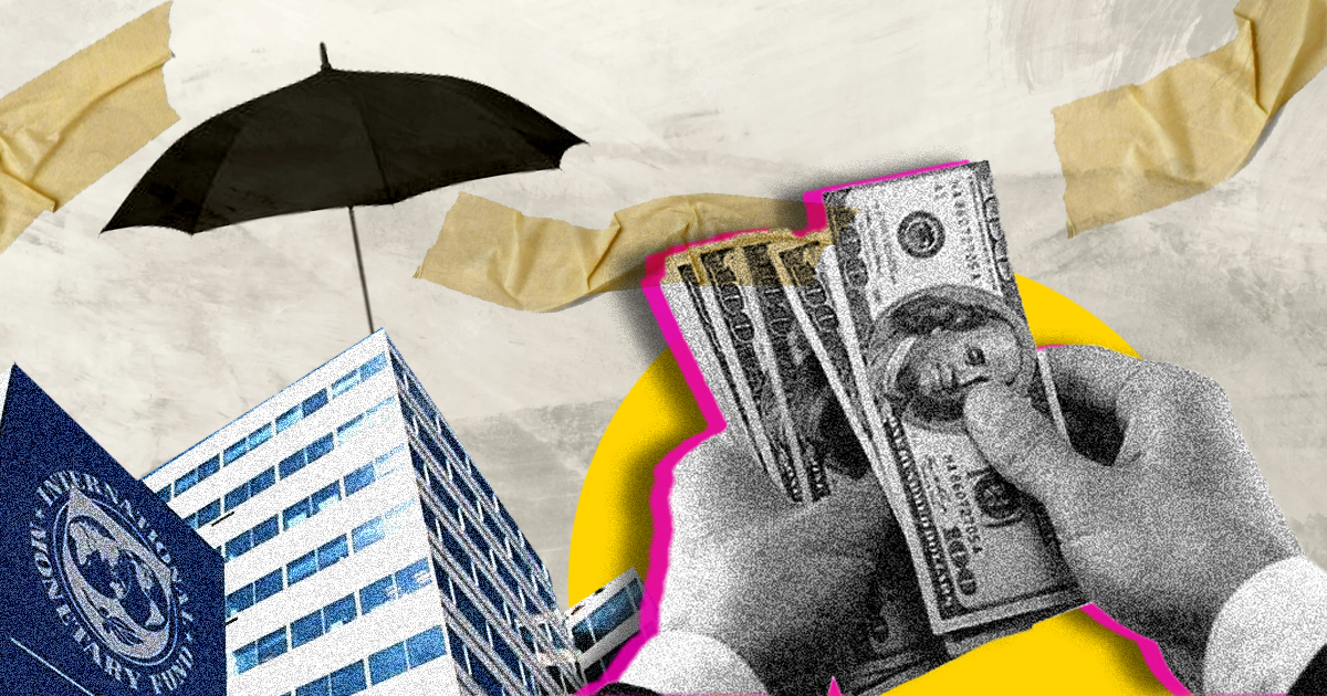 Coping with a perfect economic storm with IMF support