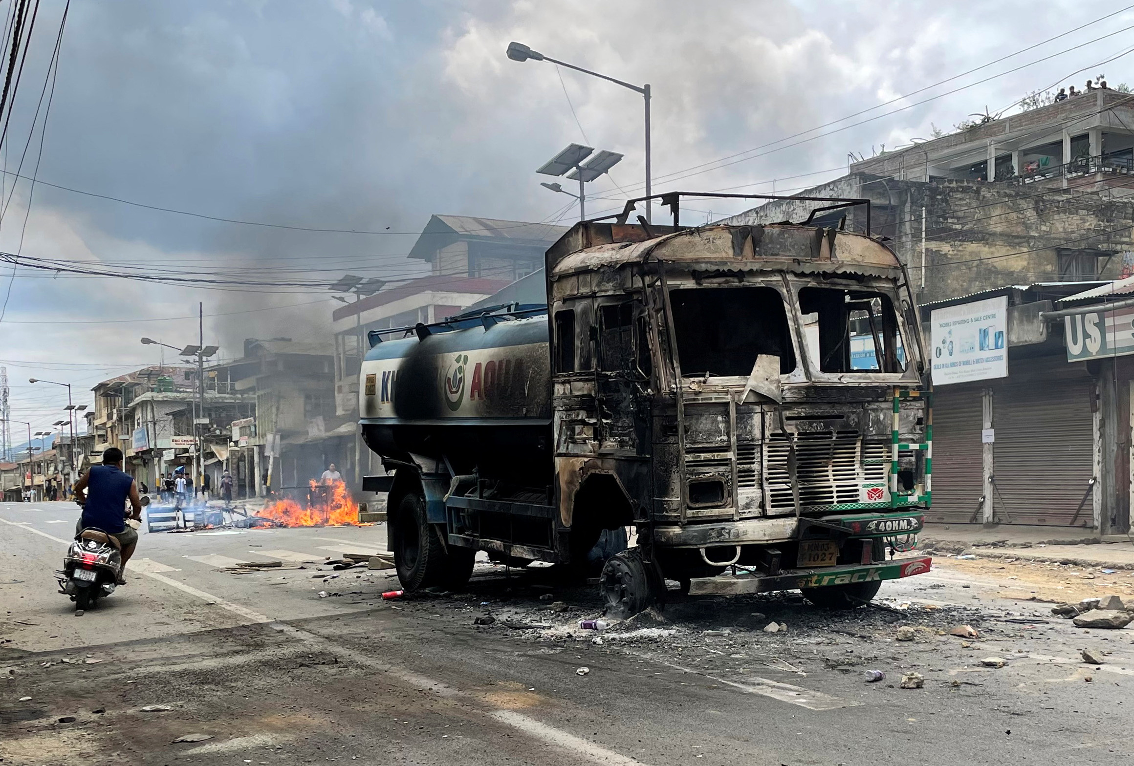 Shoot-at-sight order issued as Manipur violence flares
