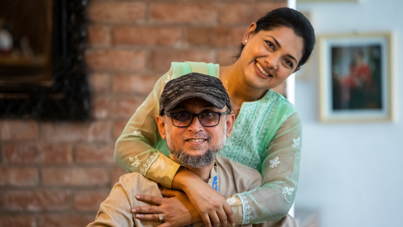 I live with a crazy man: Tisha