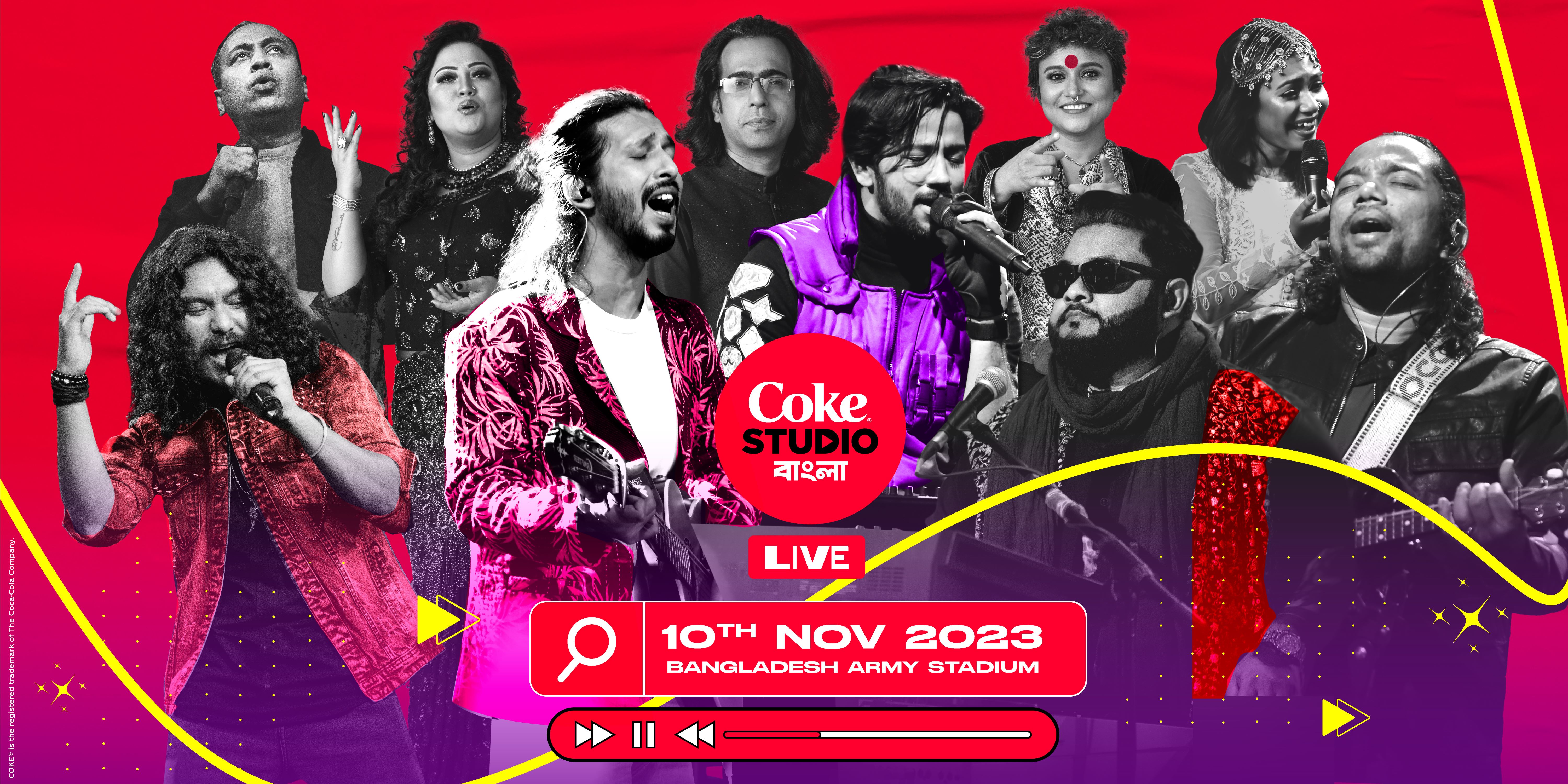 'Coke Studio Bangla Live’ announces artiste lineup