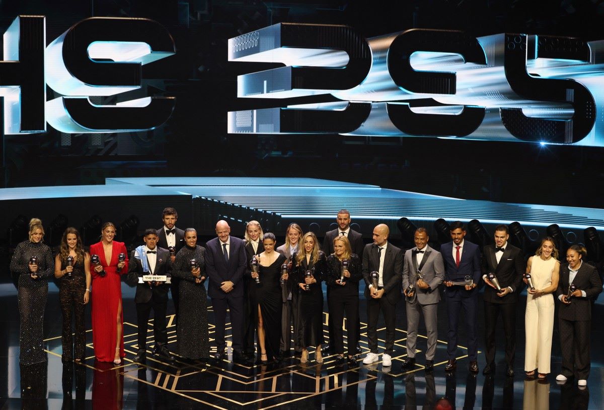 In Pictures: FIFA 'The Best' award winners