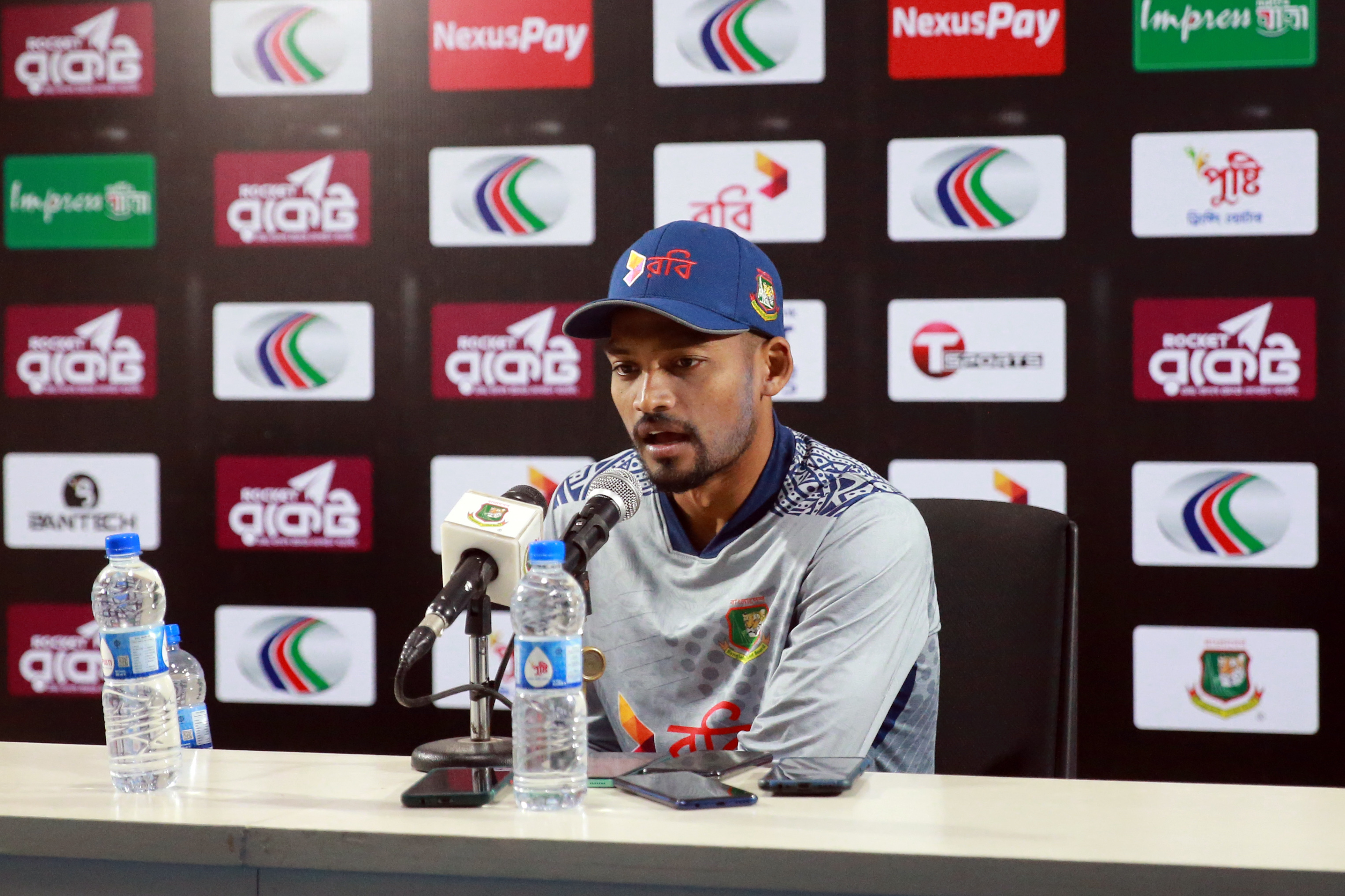 Shanto not amused by Lankans’ celebration&nbsp;