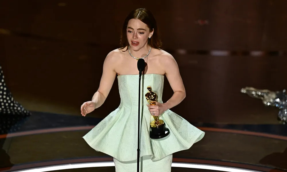 Emma Stone wins second career Oscar for 'Poor Things' 