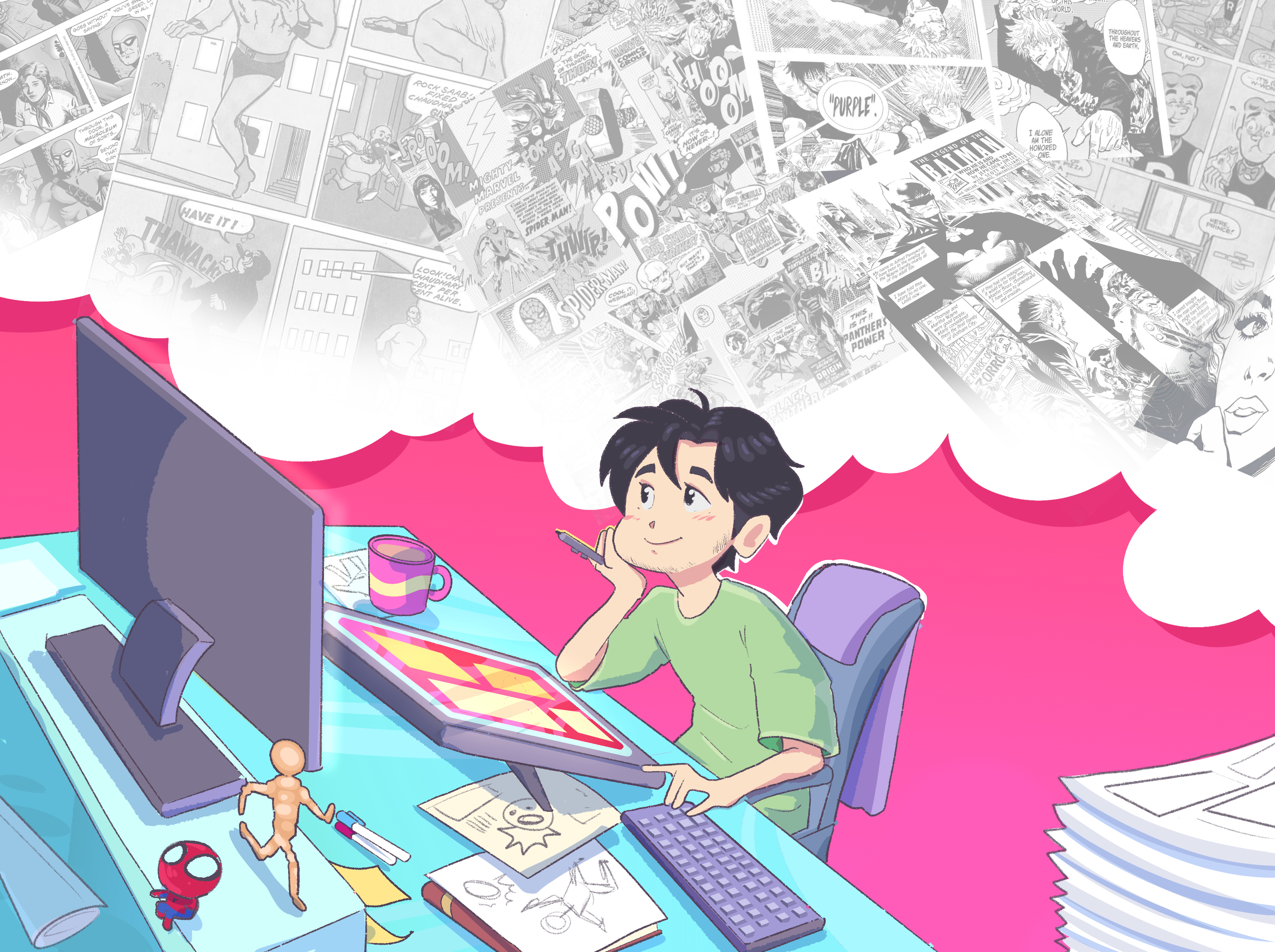 What it takes to become a comic artist in Bangladesh