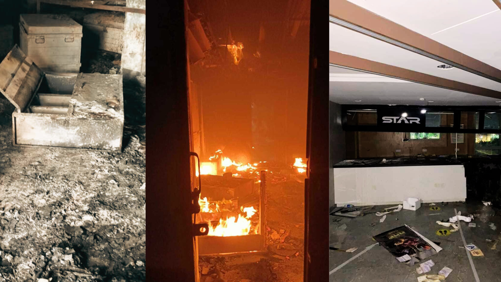 Three cineplexes in Rajshahi division vandalised