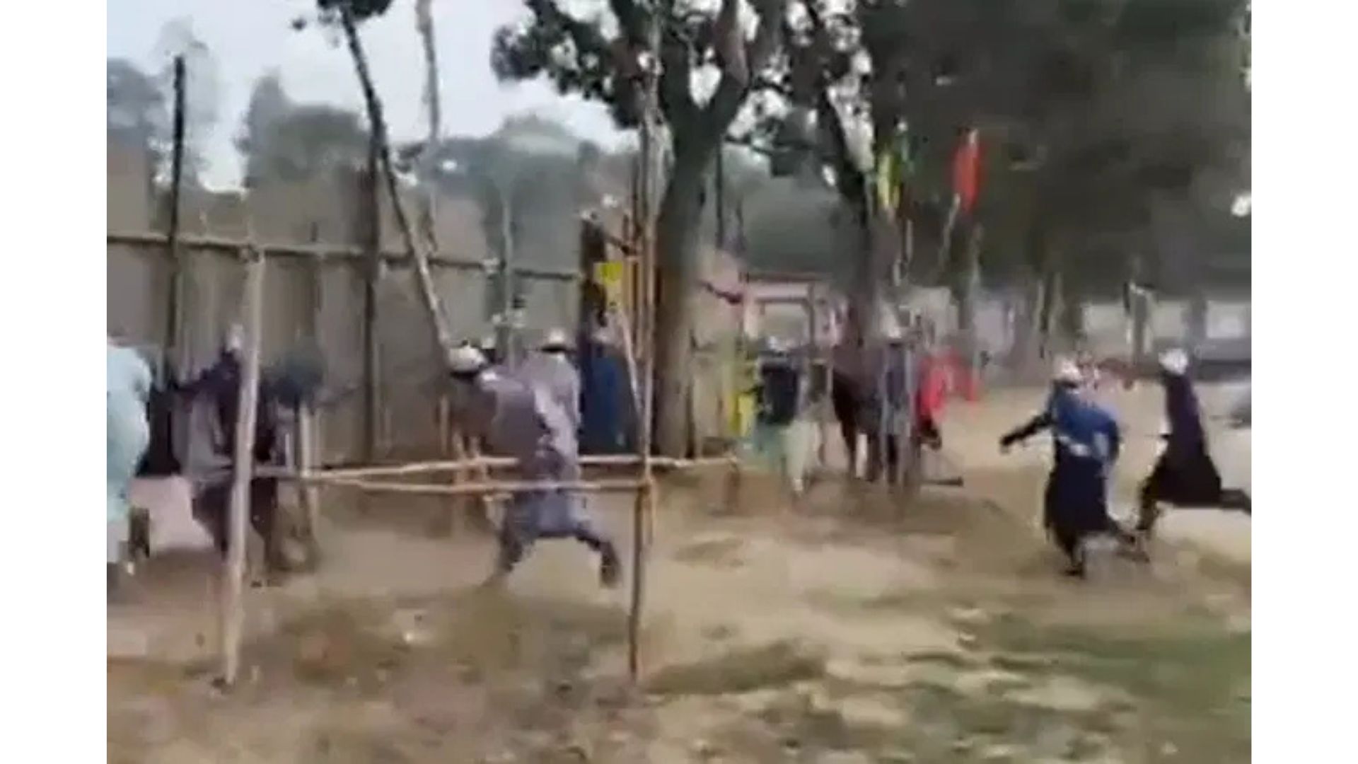 Girls’ football match called off after venue vandalised