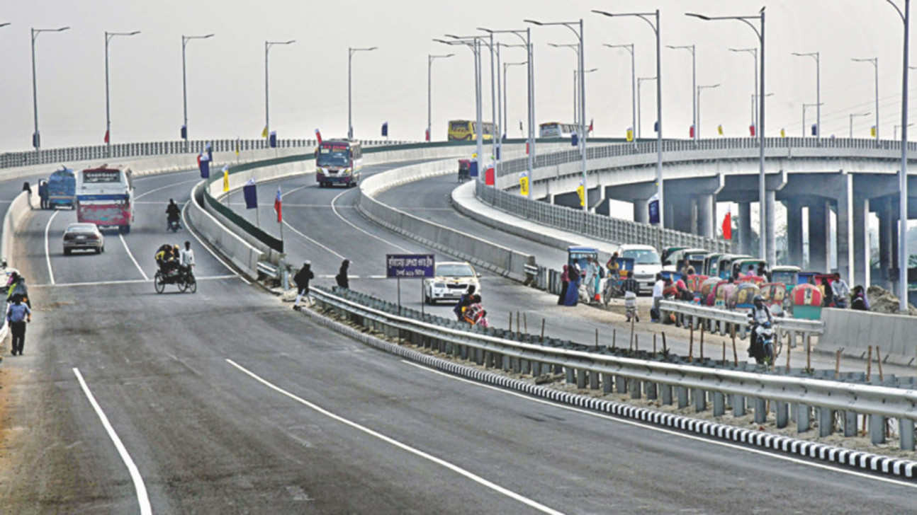 Will the construction of roads paved with gold continue?