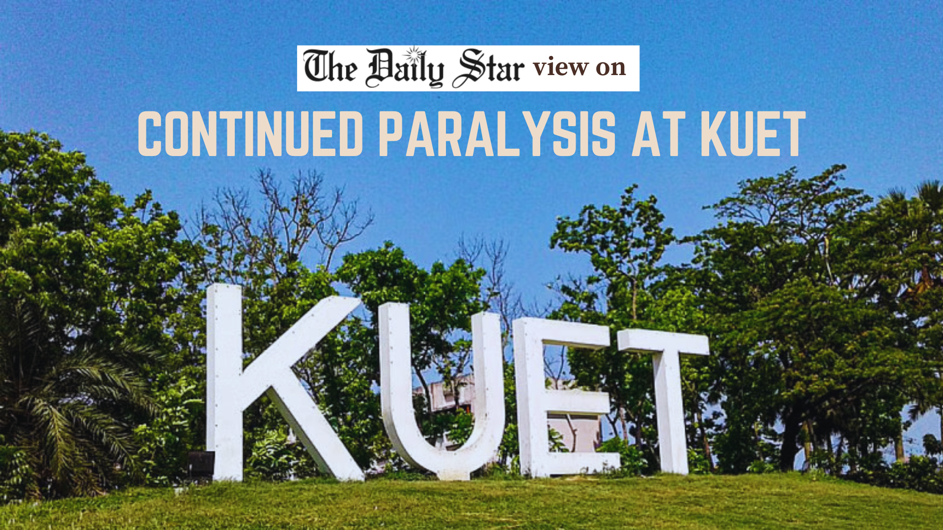 Bring paralysed campuses back to life