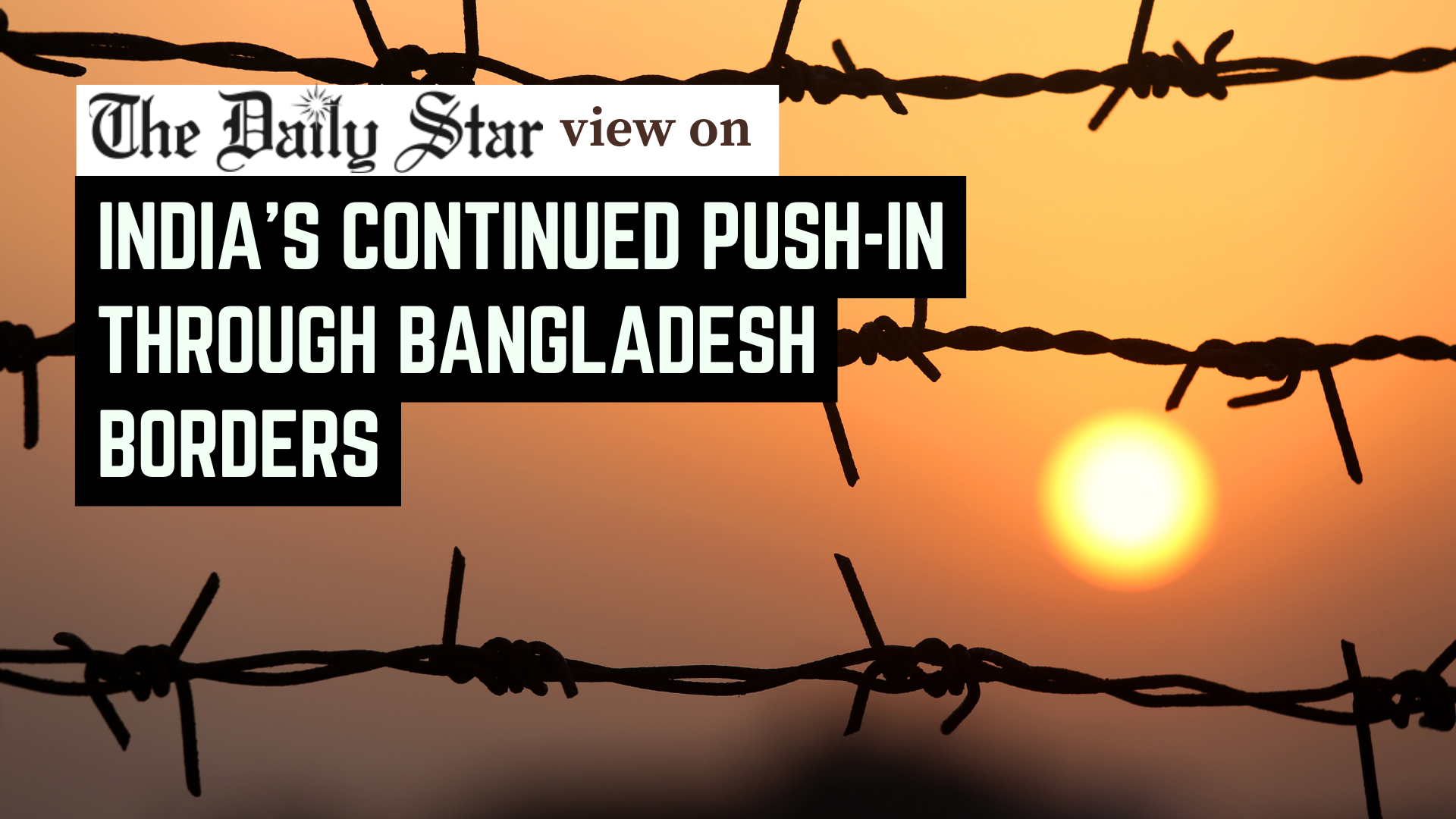 India's lack of response to push-in objections deeply troubling