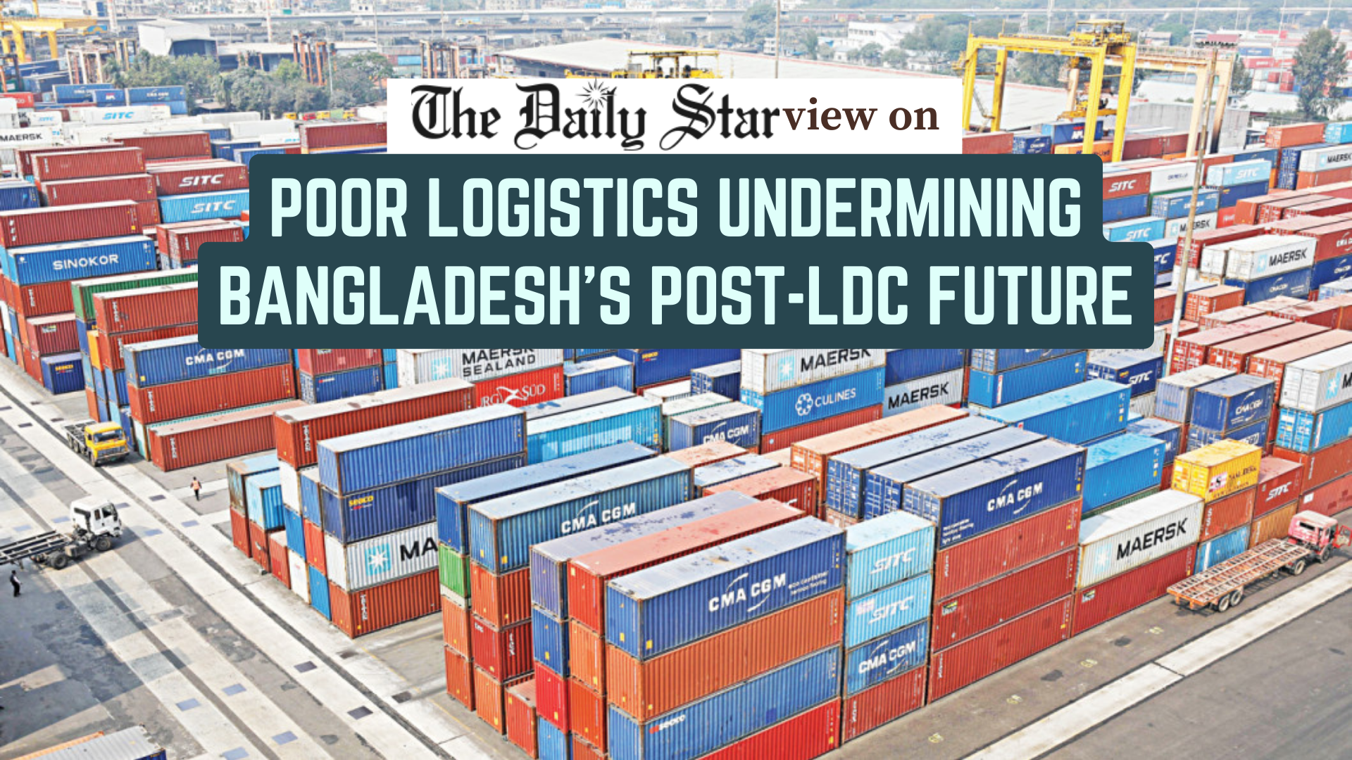 We must fix our logistical issues before LDC graduation
