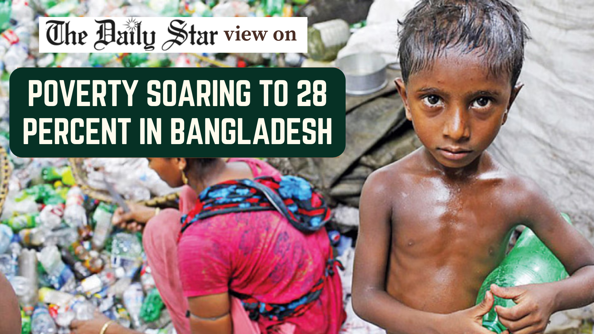 Rising poverty needs proper responses