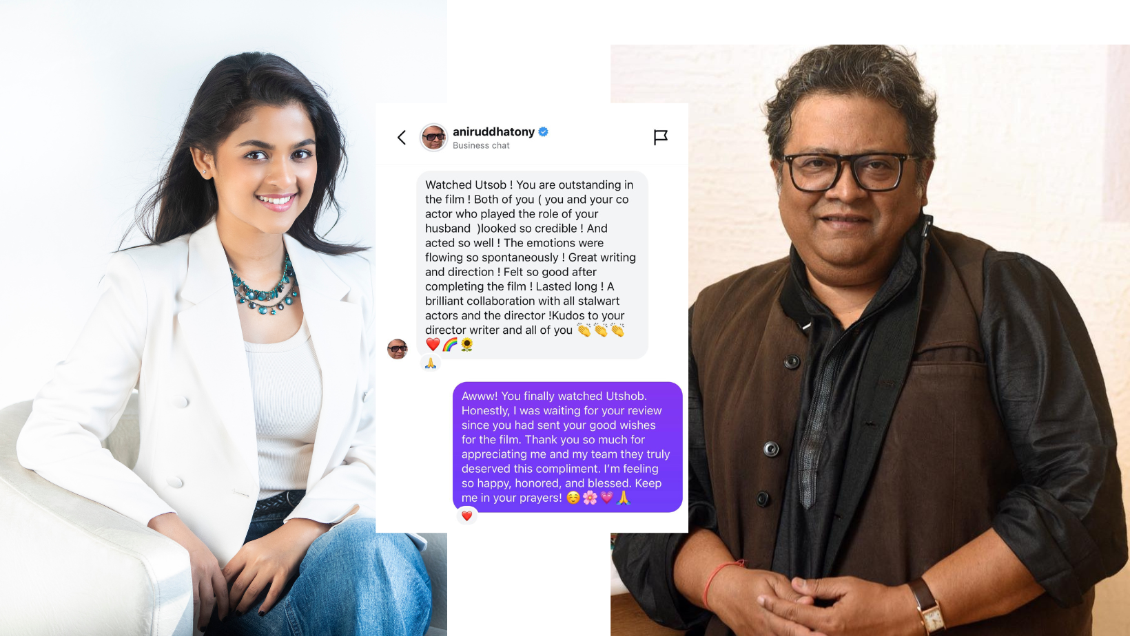 ‘Pink’ director Aniruddha Roy Chowdhury praises Sadia Ayman 