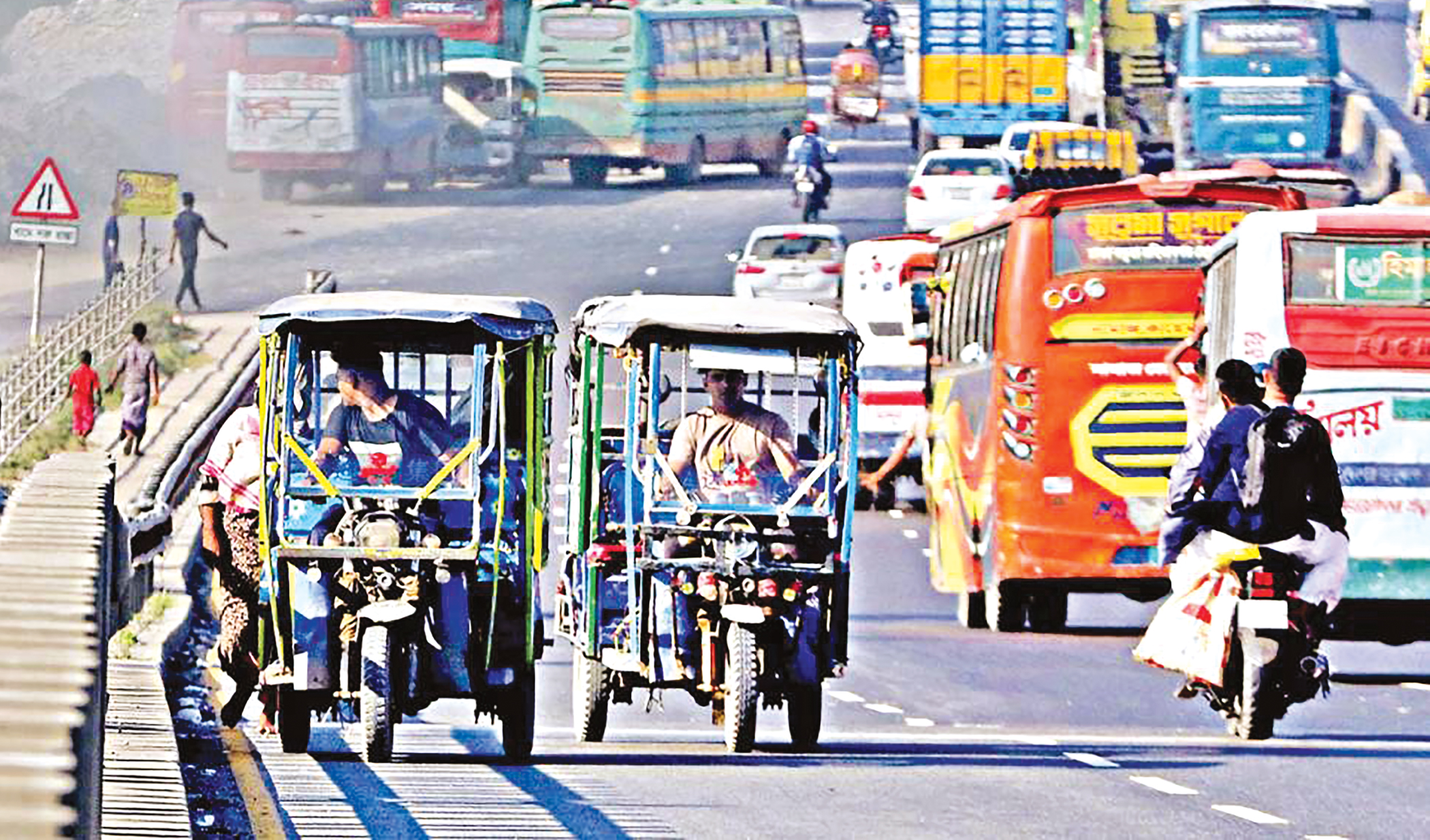 Highway ban failed to stop auto-rickshaws and battery-run vehicles: Rabiul
