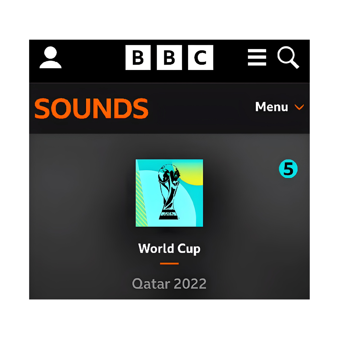 BBC Radio 5’s pre-match show graphic