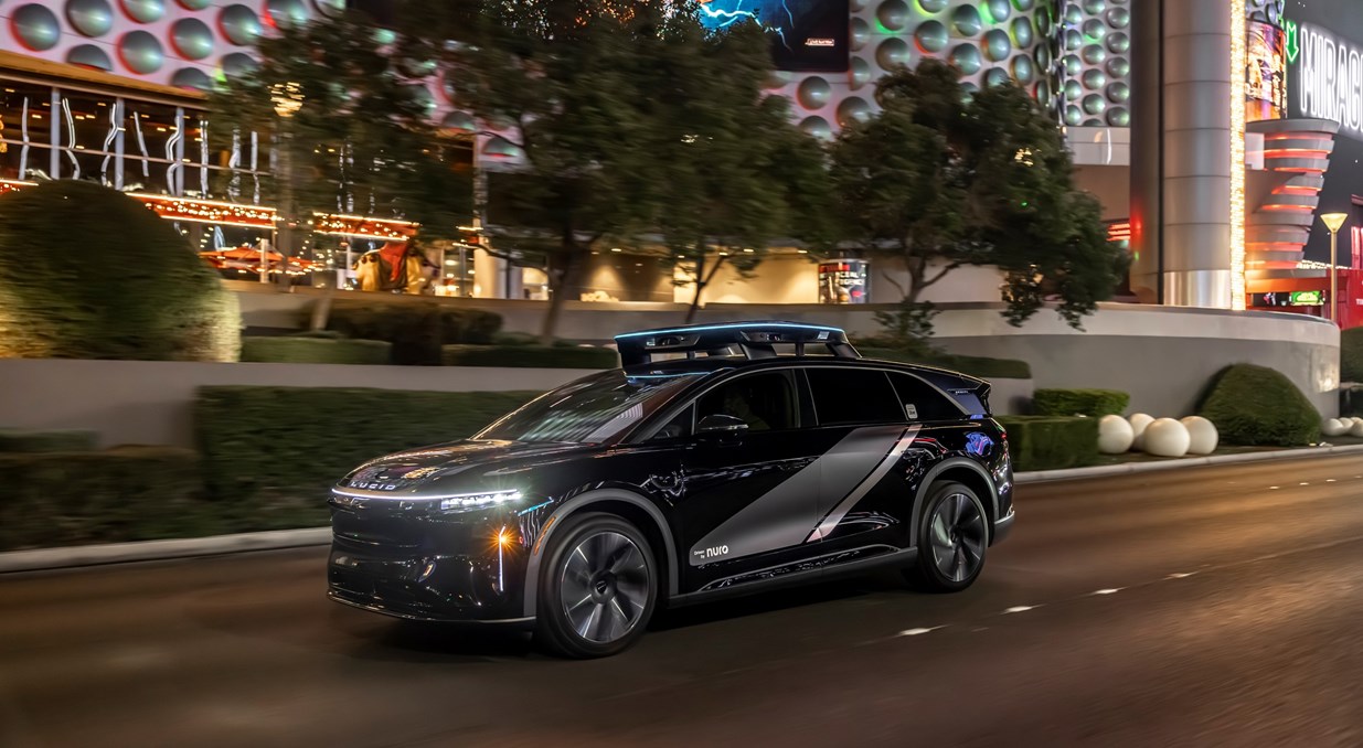 Robotaxi by Lucid, Nuro, and Uber