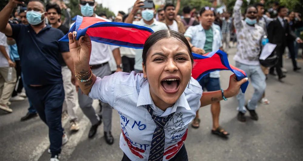 Nepal Gen Z protest