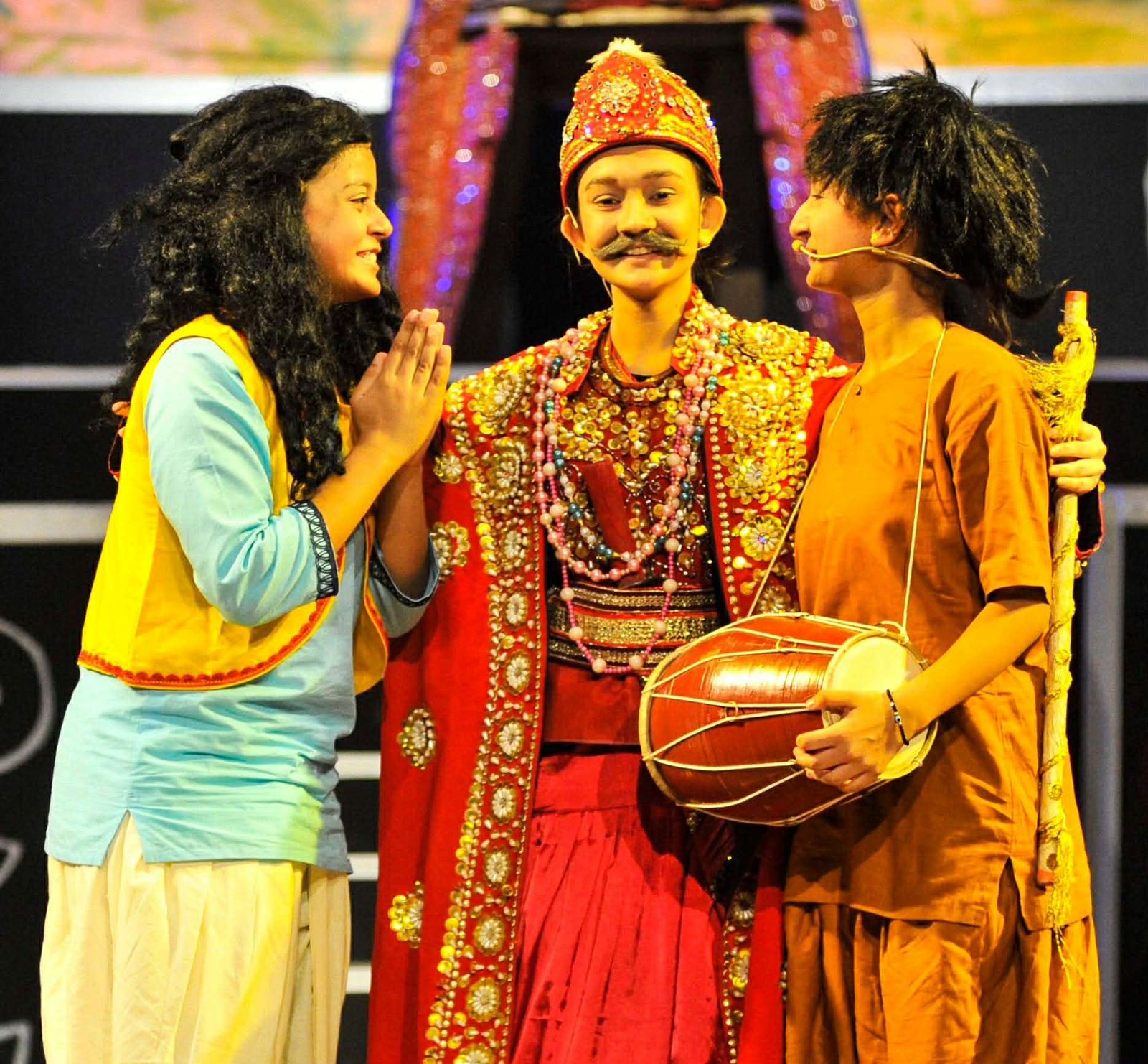 ‘Goopy Gyne Bagha Byne’ staged at Shilpakala Academy