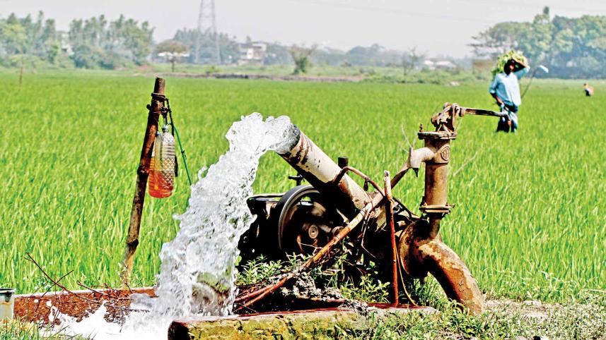 water crisis in Barind