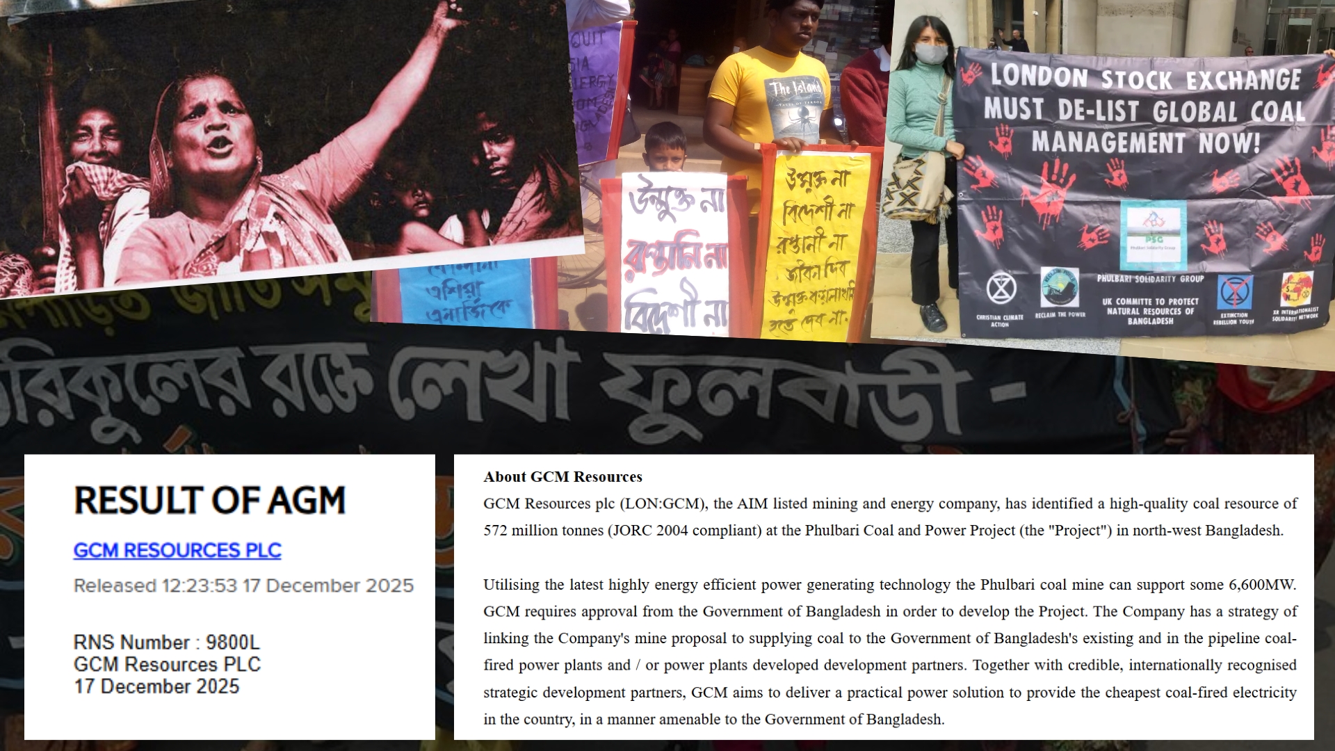 Phulbari coal, power crisis, and a dangerous revisionism