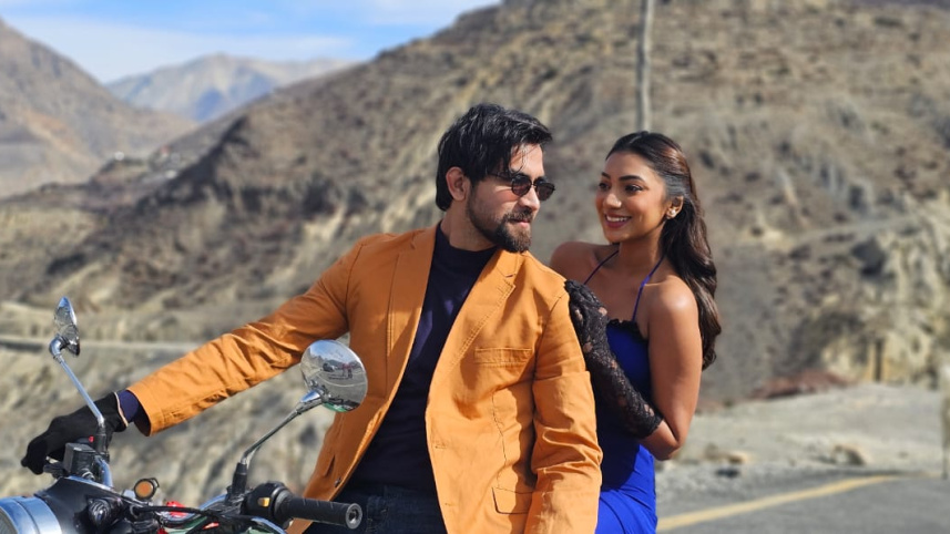 Sunerah–Rehan’s ‘O Jaan’ shot at iconic ‘Bollywood’ location 