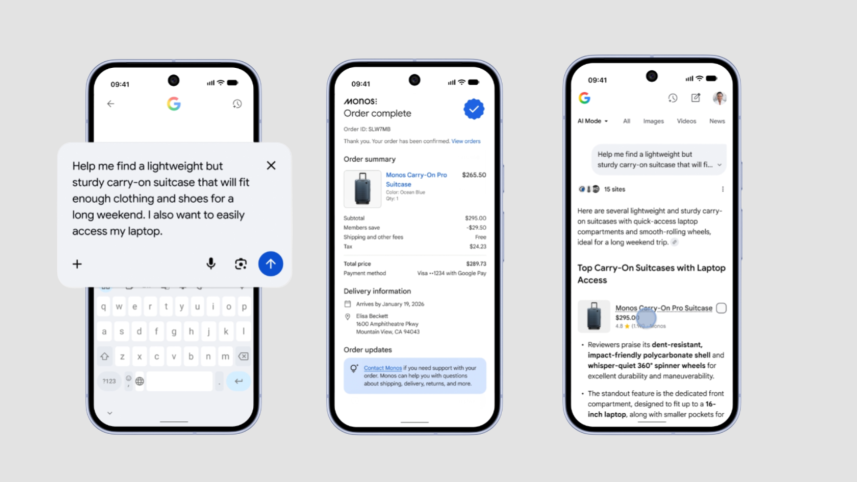 Google Gemini shopping