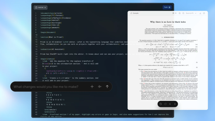 OpenAI Prism