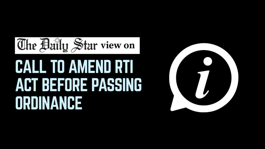 call to amend RTI act Bangladesh