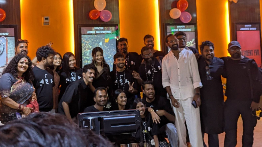 Eid film stars hit cinemas to promote festive releases