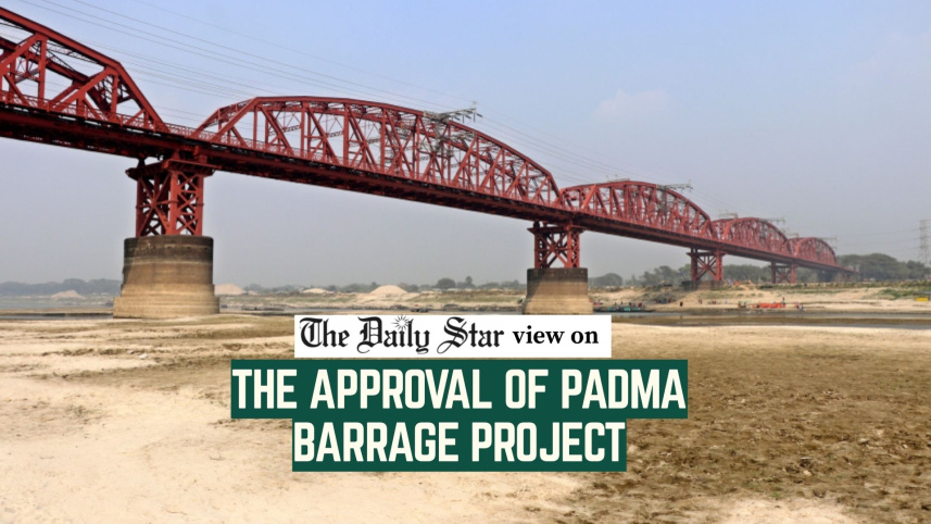 approval of Padma Barrage project 2026