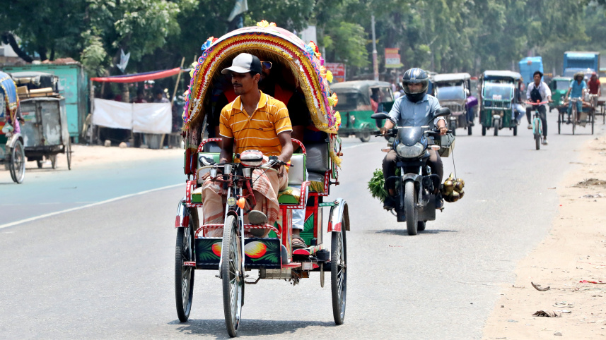 battery run auto rickshaw problems in Dhaka