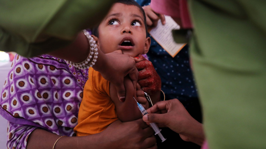 rising child deaths from measles in Bangladesh