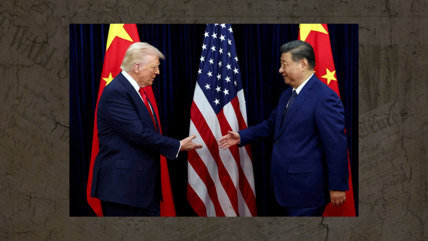 Trump and Xi meeting in Korea 2025