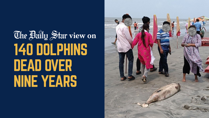 dolphin deaths in Bangladesh beaches