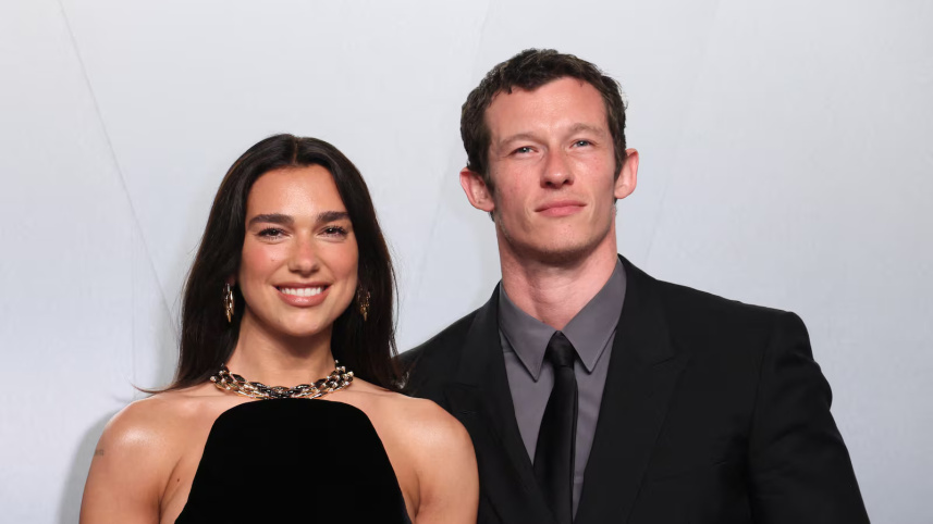 Dua Lipa and Callum Turner 