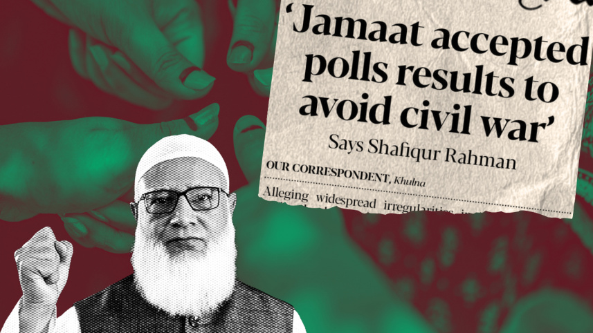 Jamaat chief civil war remark