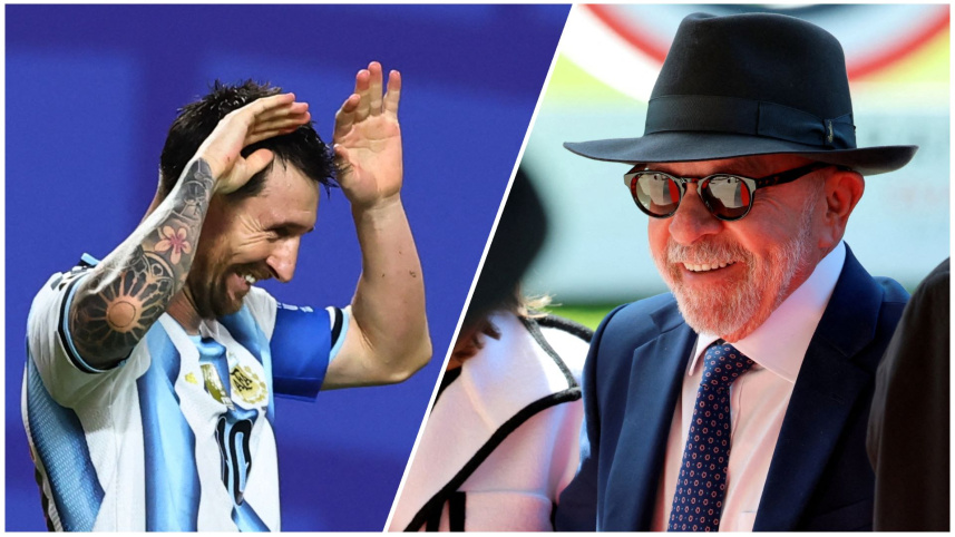 Brazil president Lula comments on Lionel Messi