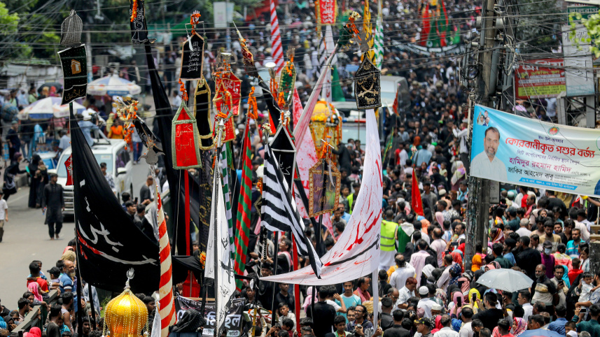 Old Dhaka remains the heart of the heritage of Ashura. Photo: Mehedi Hasan