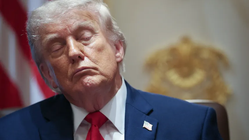 Donald Trump listens to members of his Cabinet speak during a meeting in the Cabinet Room of the White House on May 27, 2026 in Washington, DC. Trump meets with his Cabinet days after saying a peace deal with Iran was largely negotiated amid expectations around the re-opening the Strait of Hormuz. Photo: AFP