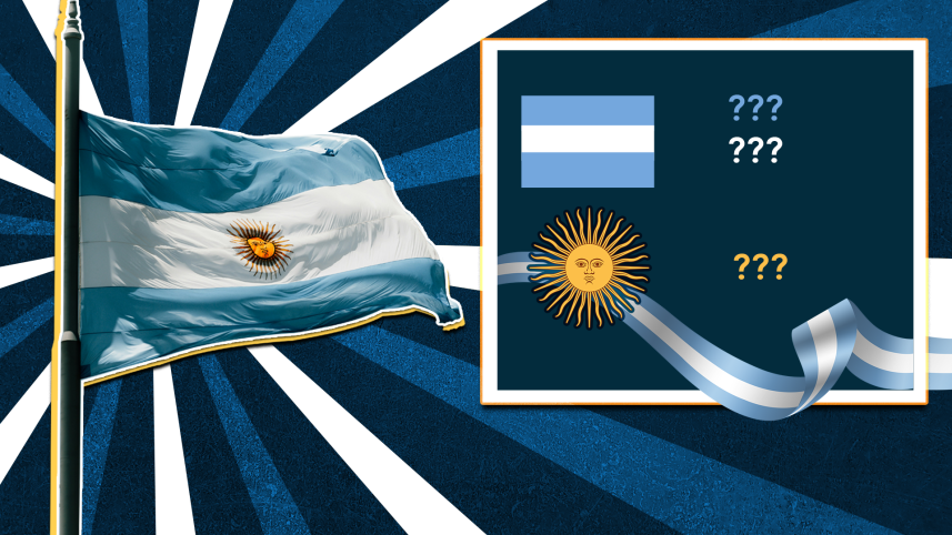 You may love the Argentine football team, but do you know its flag?
