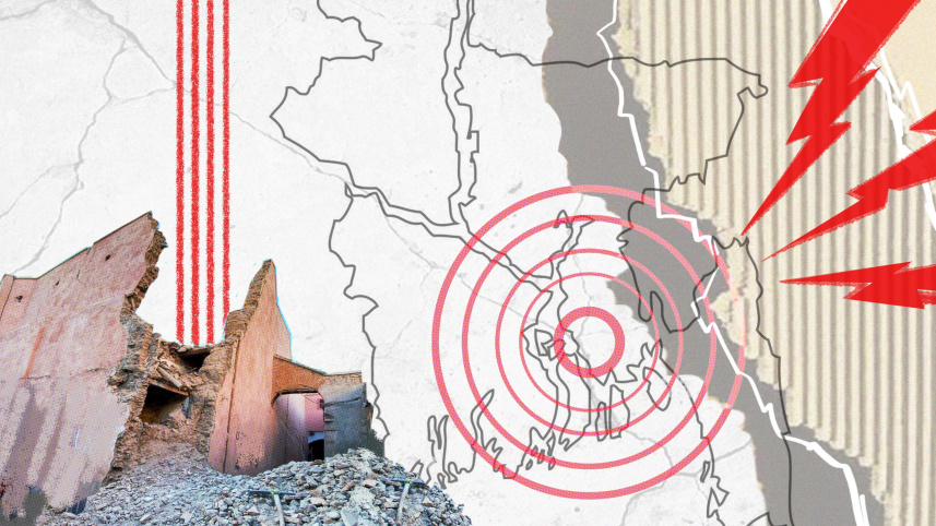 High earthquake risk in Dhaka