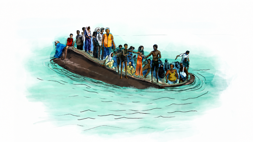 Rohingya_boat by Reuters