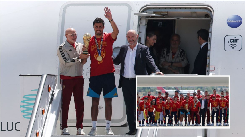 Spain World Cup 2026 celebration in Madrid