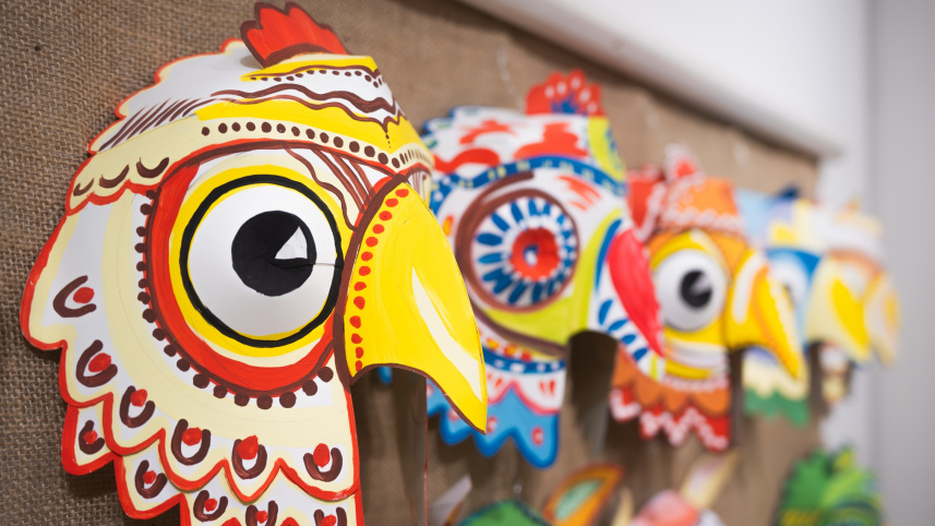 Where mask-making and ceramic art come to life 