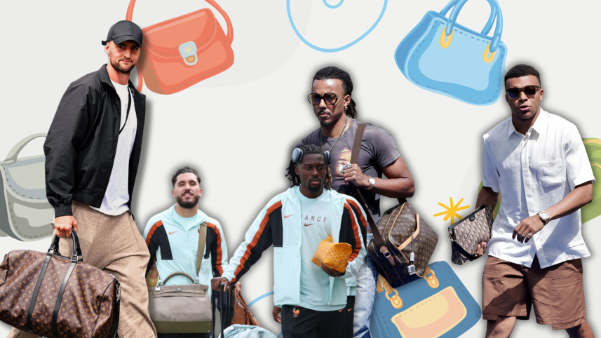 Why is everyone talking about the French football team’s bags