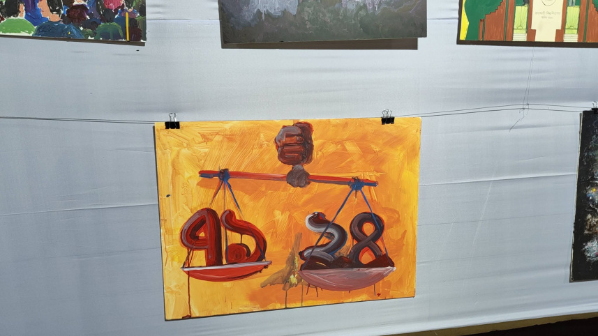 Rajshahi University Artwork Controversy Over 1971 And 2024