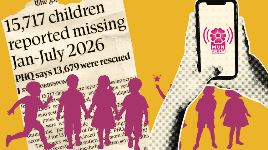 MUN Alert for missing children Bangladesh