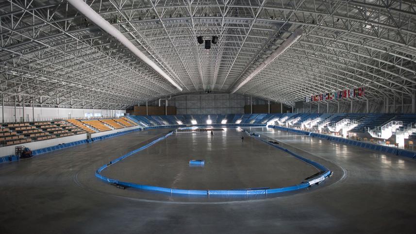A general view of the Gangneung Oval