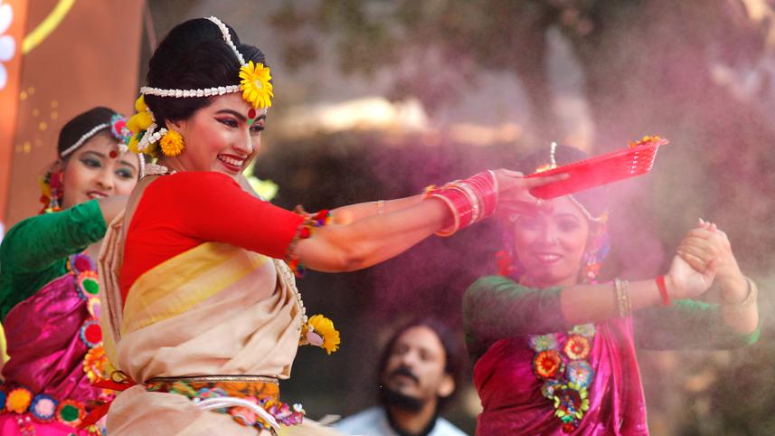 Celebrating Pohela Falgun