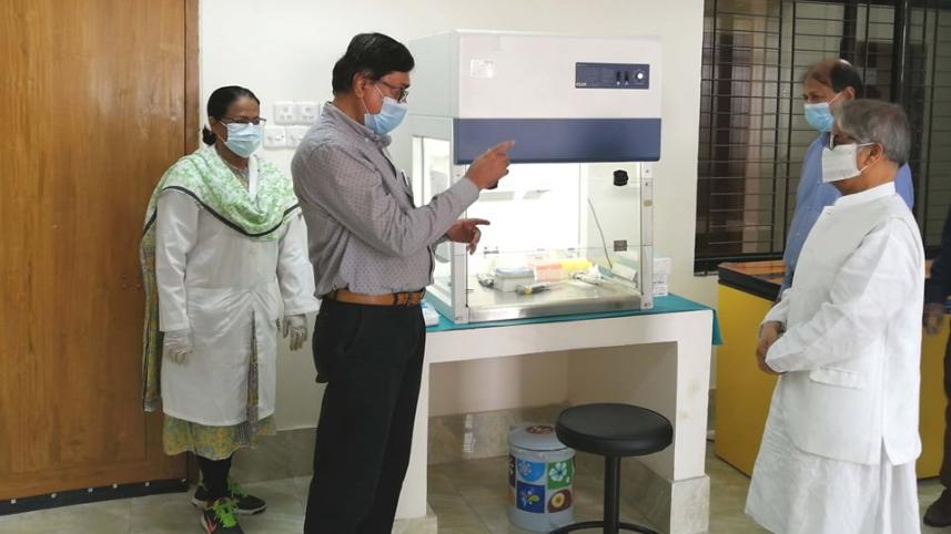 DU Covid-19 testing lab