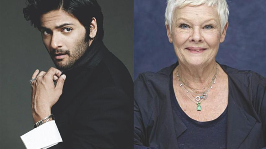 Ali Fazal Alongside Judi Dench